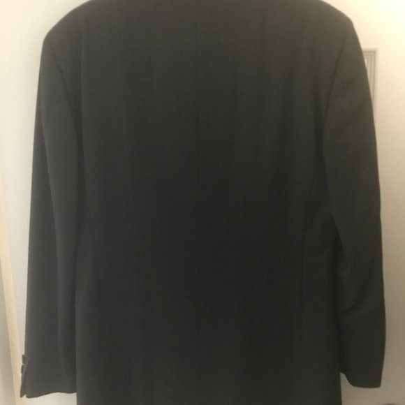 Giorgio Armani Le Collezioni Men's Wool Blazer Olive Green/Gray Size 38R - Picture 6 of 7